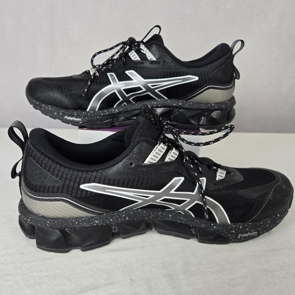 ASICS GEL-Quantum 360 VII Men Running Shoes Black Silver 1201A680 Size 9.5 Train - Picture 7 of 9